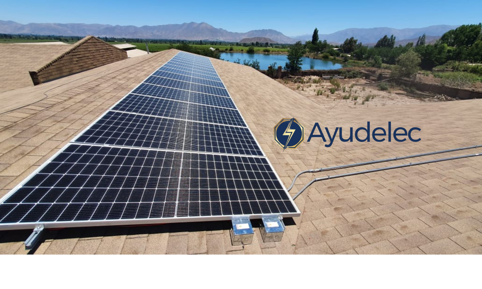 Instalación solar realizada por AYUDELEC 1